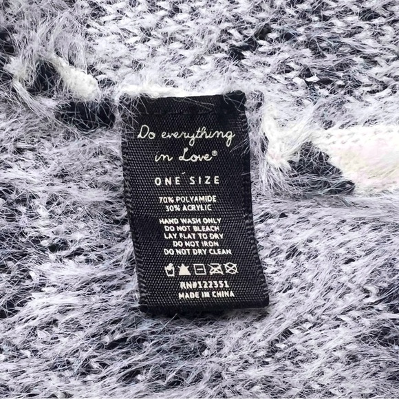 Anthropologie Do Everything In Love Snow Leopard Open Front Long Cardigan - Picture 4 of 5